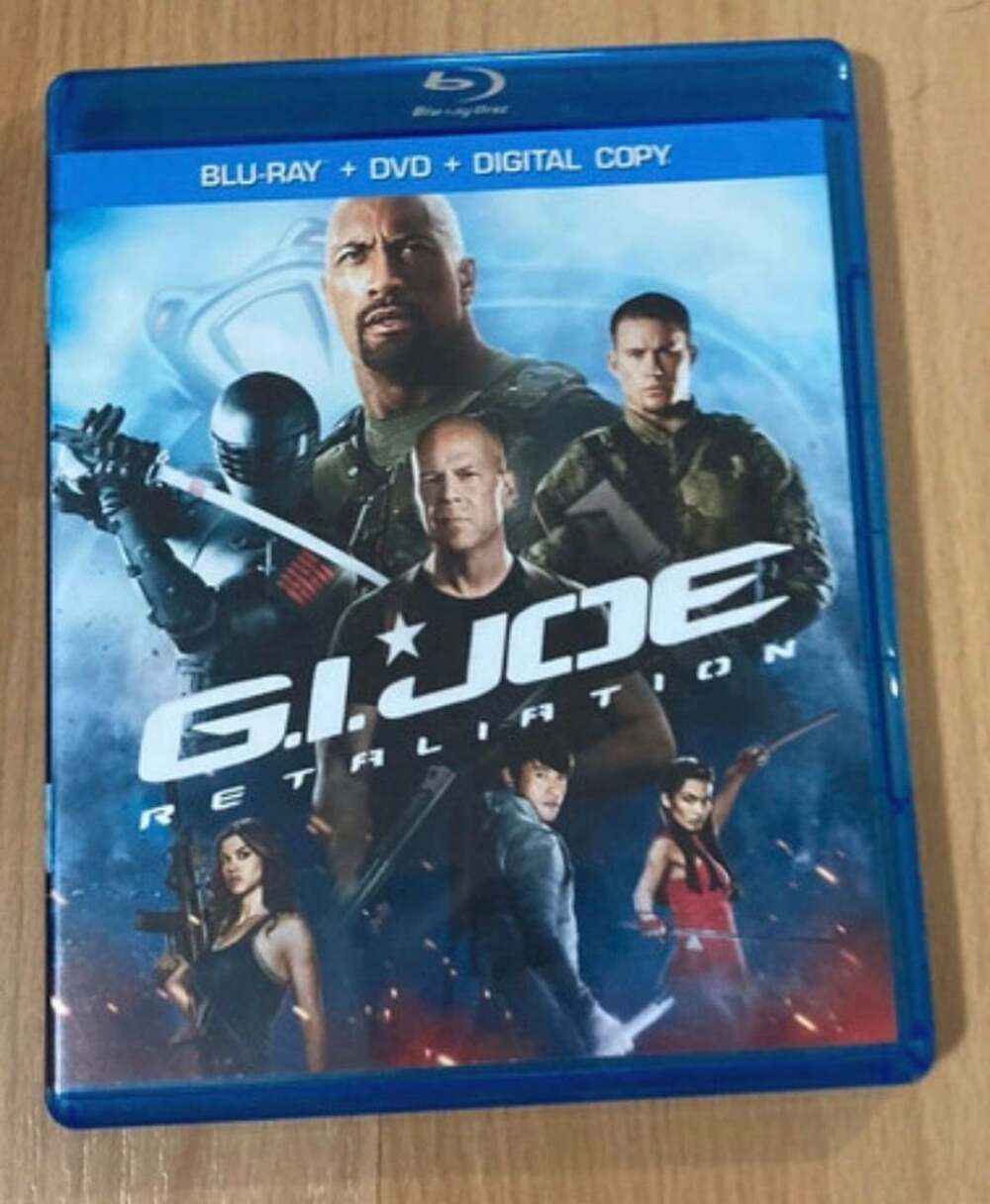 Paramount G.I. Joe Retaliation Blu-ray DVD